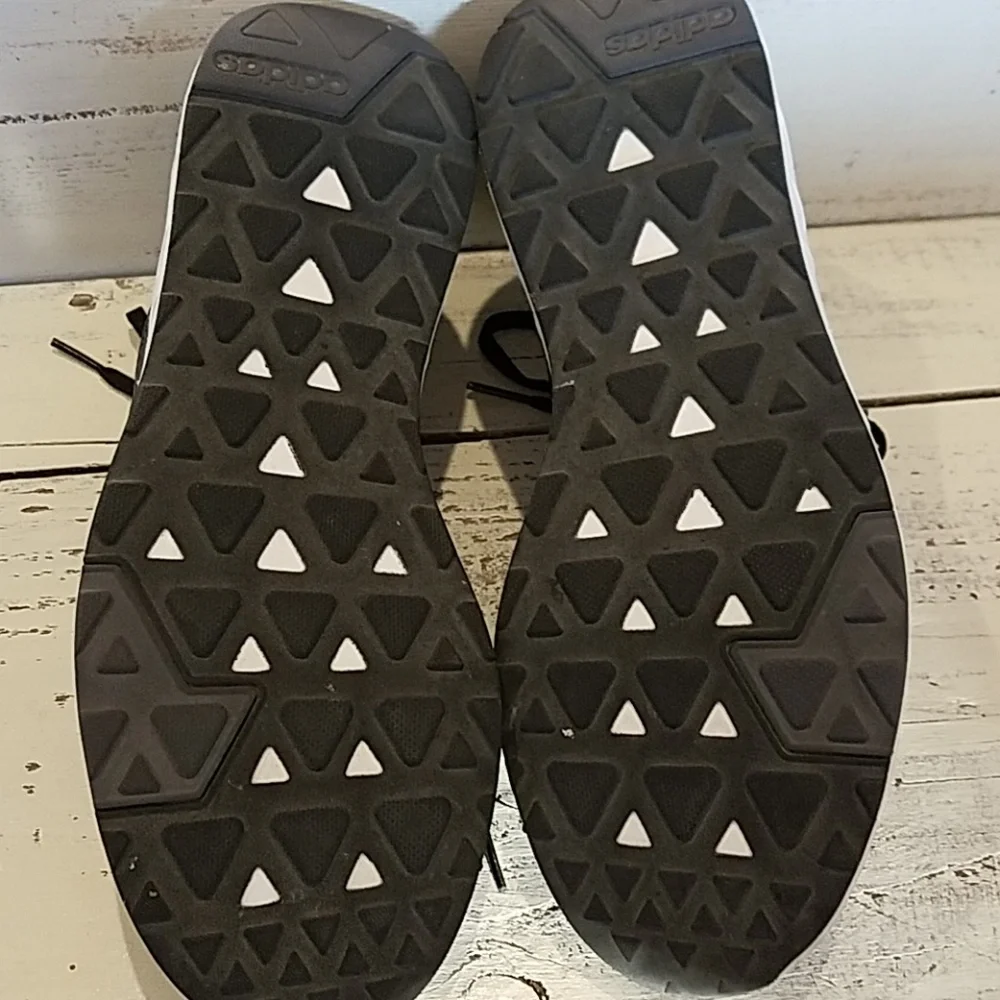 adidas Women’s  Black and White Athletic Sneakers